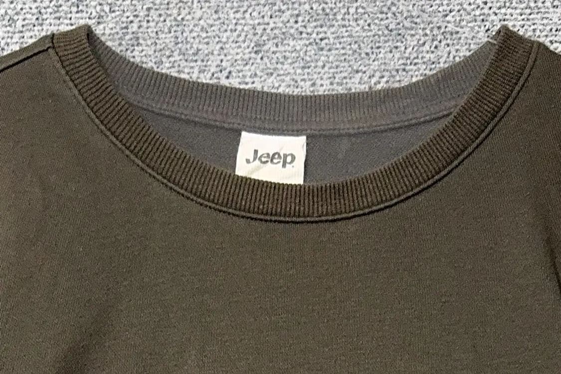 지프 프린팅 브라운 맨투맨 XL 상품이미지5