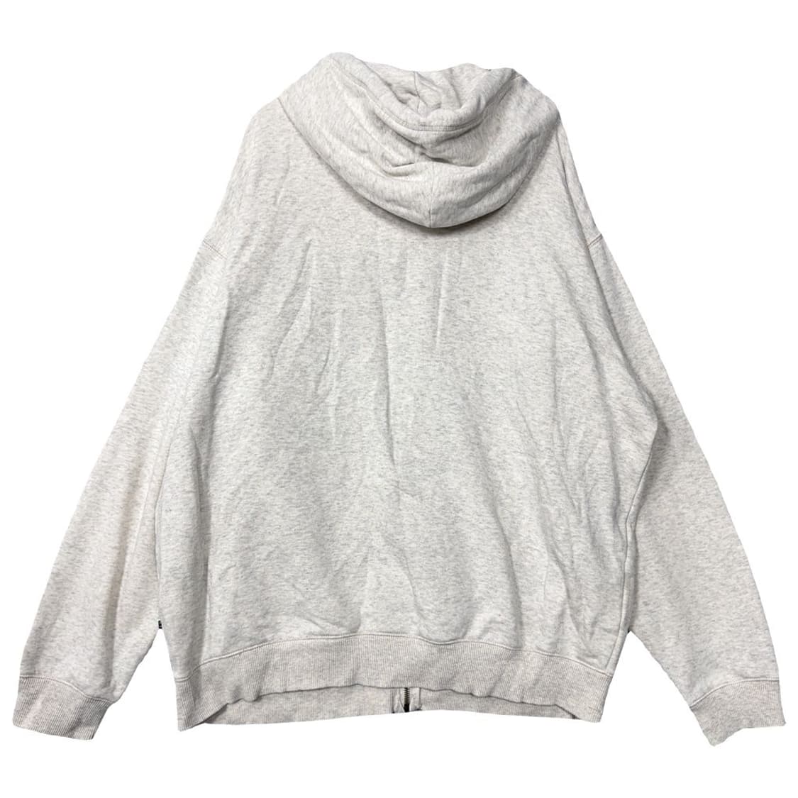 후아유 스펠 로고 Y2K 라이트 그레이 후드집업 XL 상품이미지2