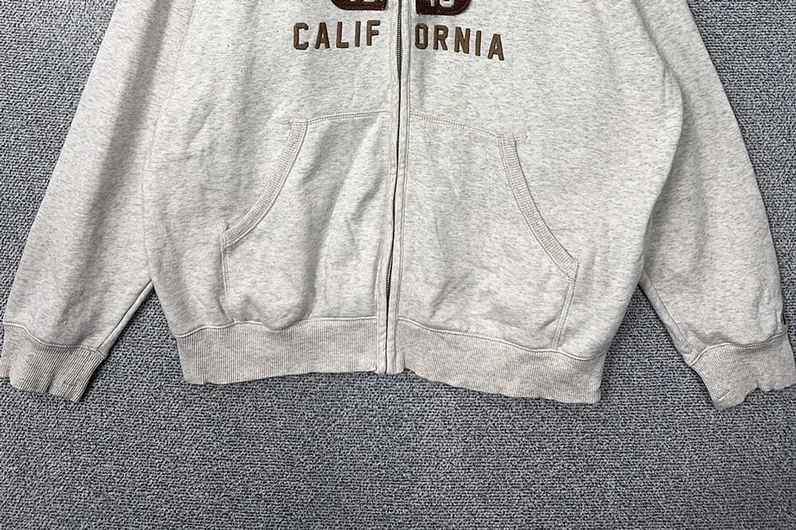 후아유 스펠 로고 Y2K 라이트 그레이 후드집업 XL 상품이미지4