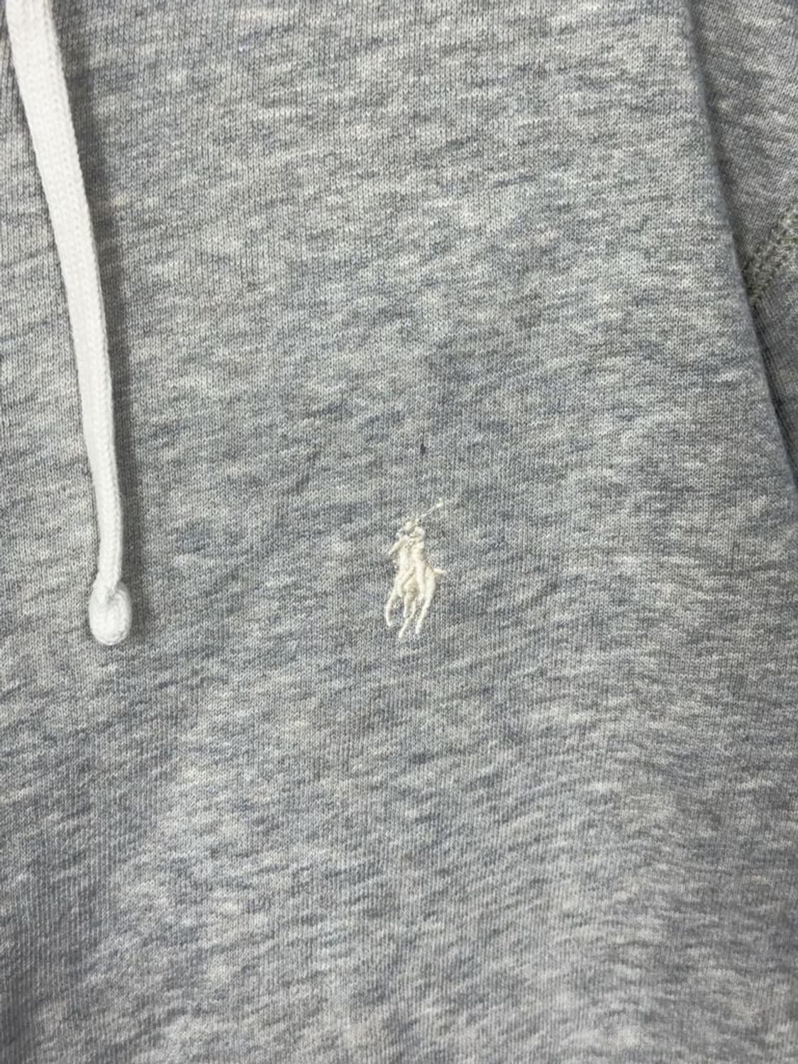 폴로 랄프로렌 로고 라이트 그레이 후드 집업 L 상품이미지7