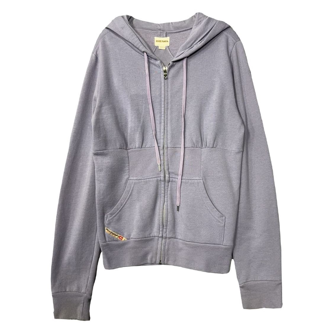 디젤 라이트 퍼플 빈티지 후드 집업 M 상품이미지1