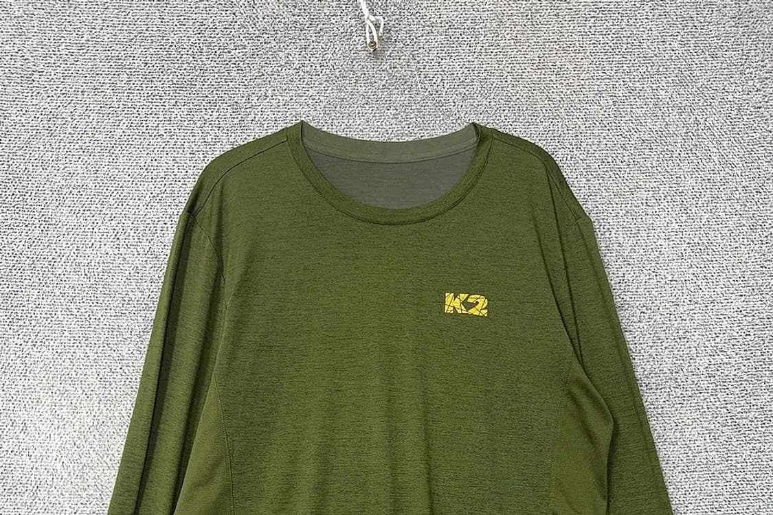 K2 카키 기능성 긴팔티 100 상품이미지3