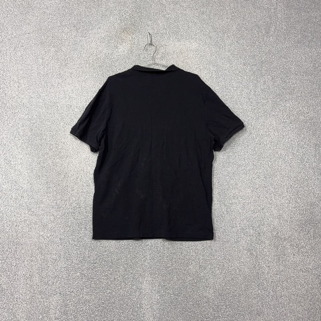 게스 블랙 캐주얼 반팔 카라티 XXL 상품이미지2