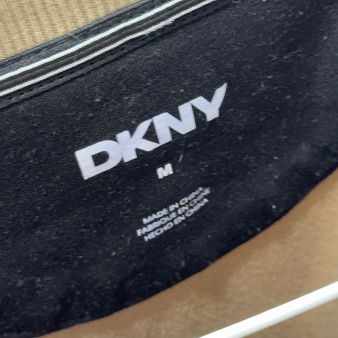 DKNY 카키 사이드 포켓 캐주얼 반집업 맨투맨 L 상품이미지8
