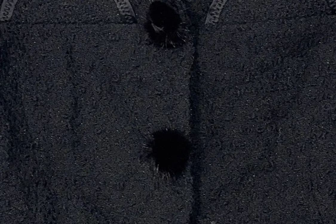 모조에스핀 버튼 블랙 클래식 울 블레이저 XS 상품이미지6