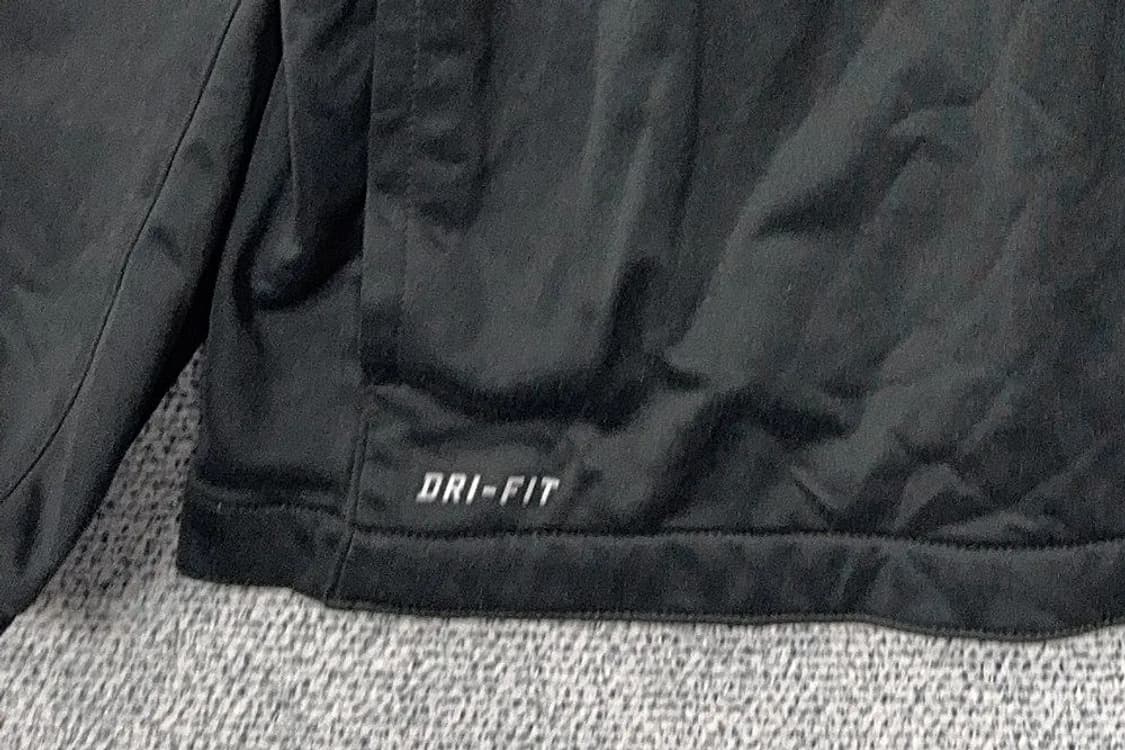 나이키 블랙 로고 기능성 반집업 긴팔티 M 상품이미지6