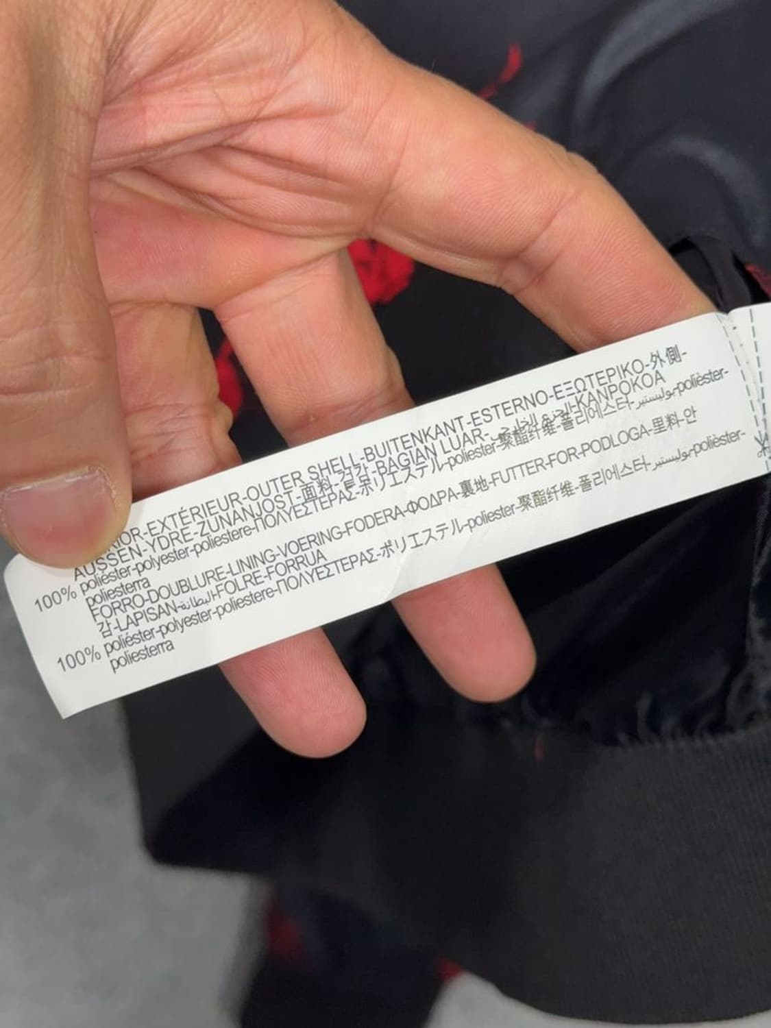 자라 플라워 패턴 블랙 블루종 자켓 XL 상품이미지8