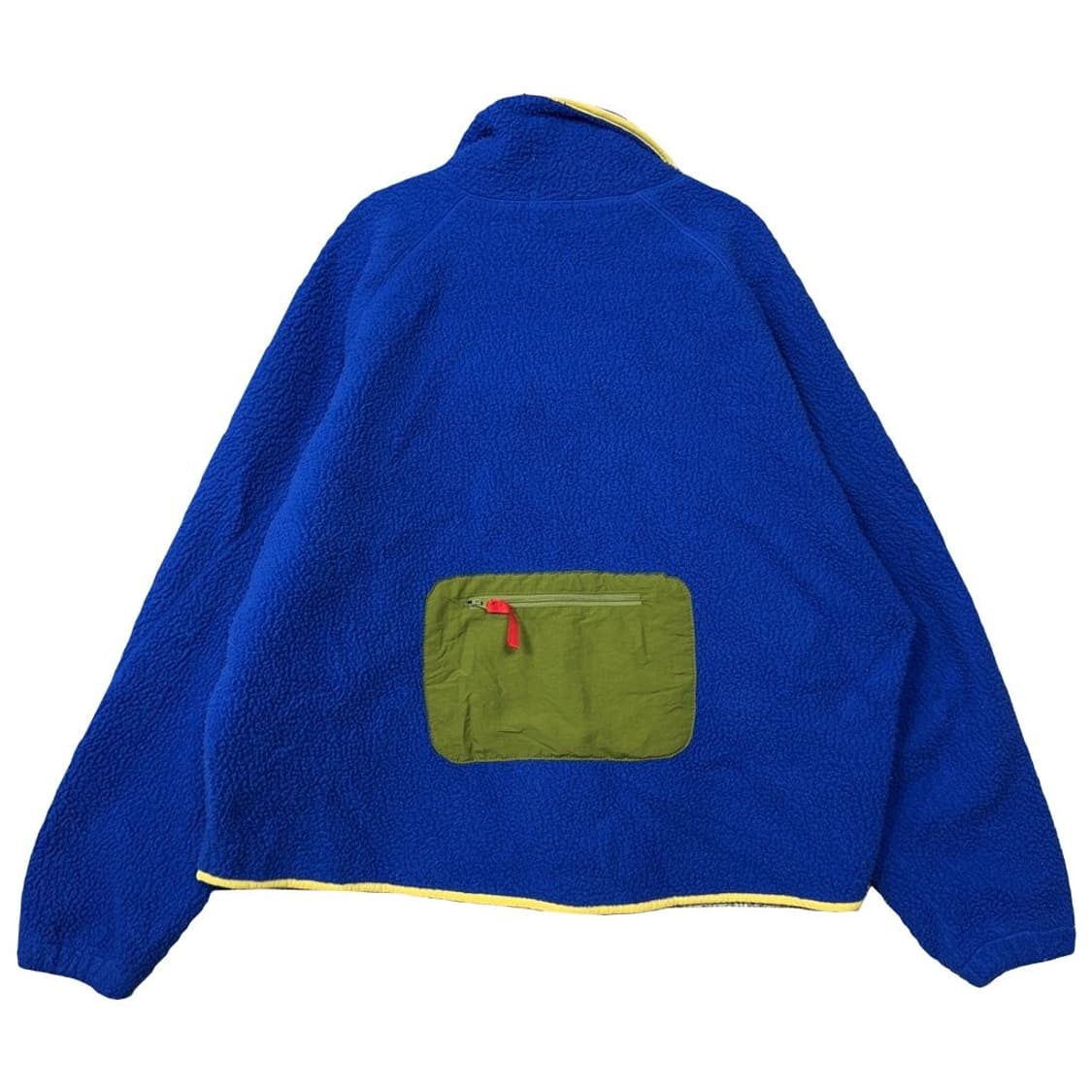 남성 빈티지 블루 플리스 후리스 포켓 퀄팅 자켓 frfee 상품이미지2