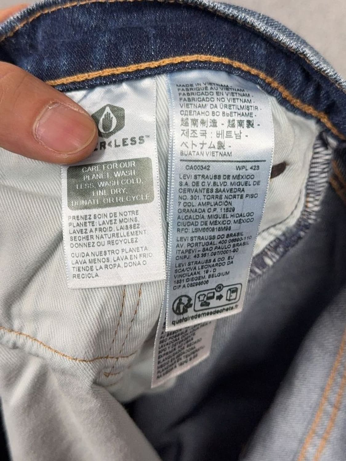 리바이스 505 빈티지 워싱 청바지 30 32 상품이미지9