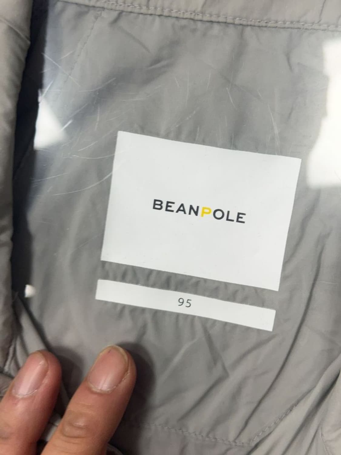 빈폴 라이트 그레이 캐주얼 나일론 자켓 95 상품이미지7