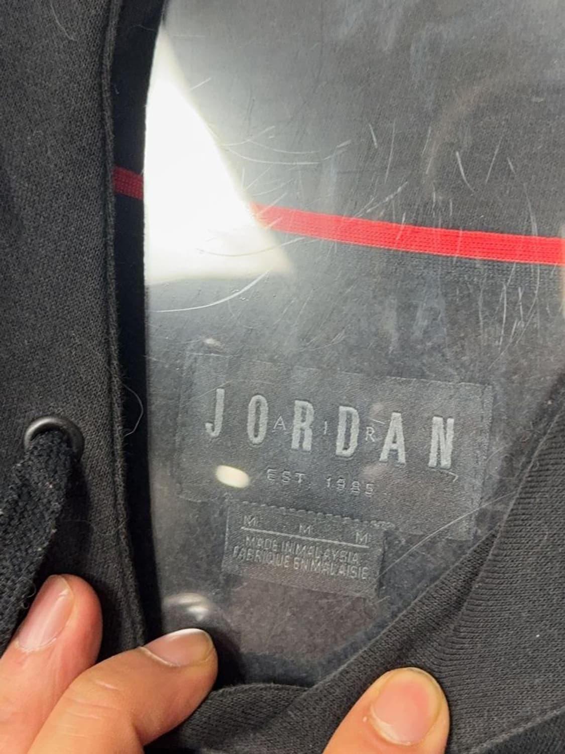 조던 서울 프린팅 그레이 후드티 M 상품이미지7