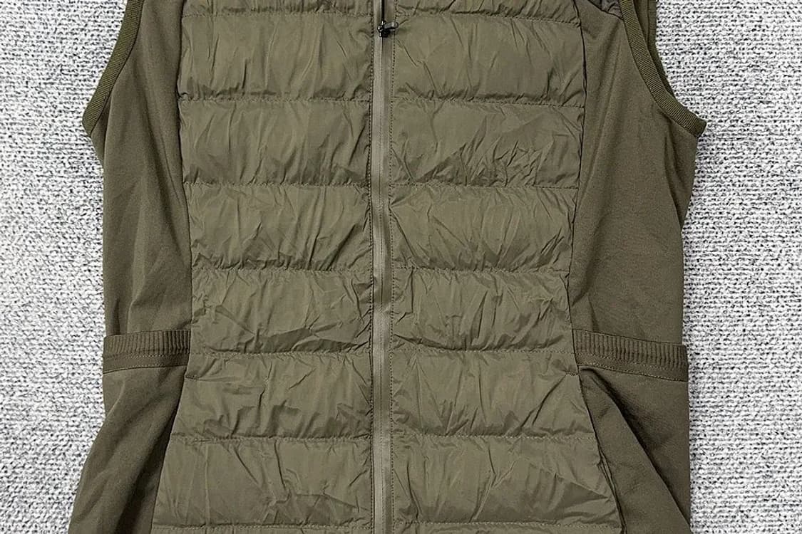 젝시믹스 카키 구스다운 거위털 경량 패딩 조끼 XL 상품이미지4