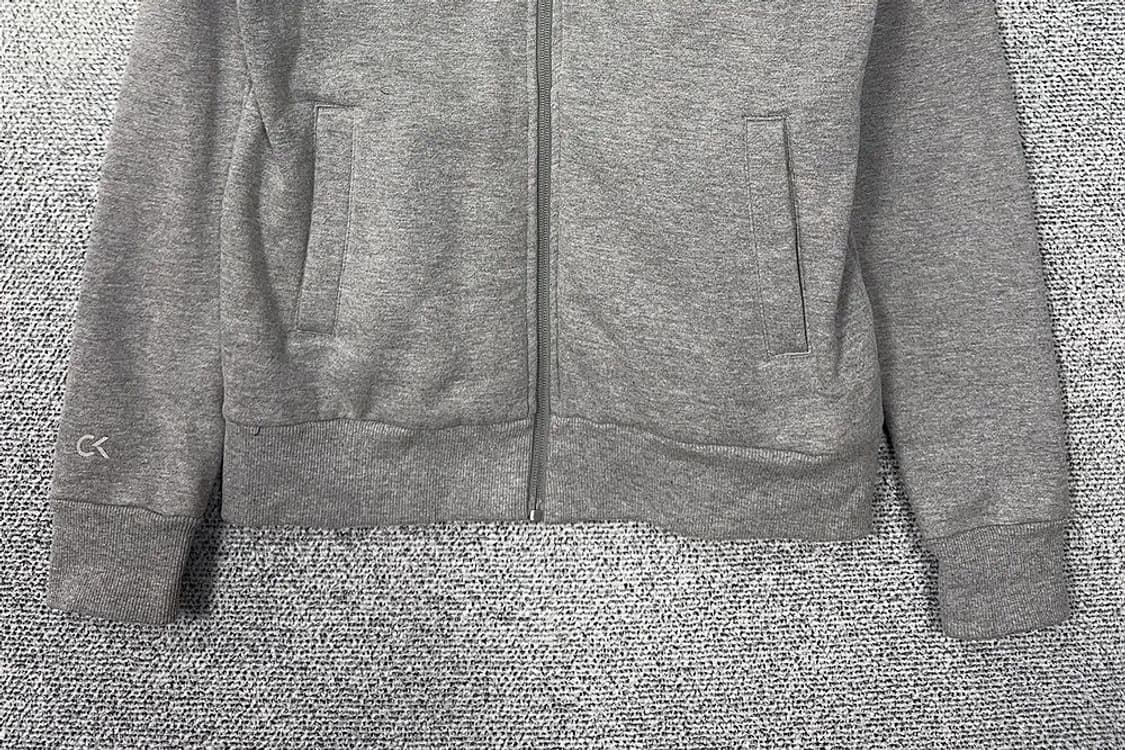 캘빈클라인 라이트 그레이 스펠 로고 후드 집업 S/P 상품이미지4