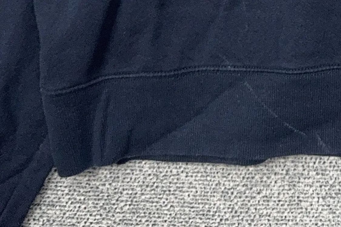 트래블 스펠 로고 반집업 네이비 맨투맨 L 상품이미지7