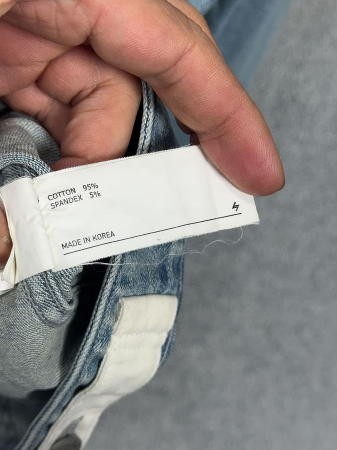 라이풀 연청 빈티지 워싱 데님 자켓 S 상품이미지9