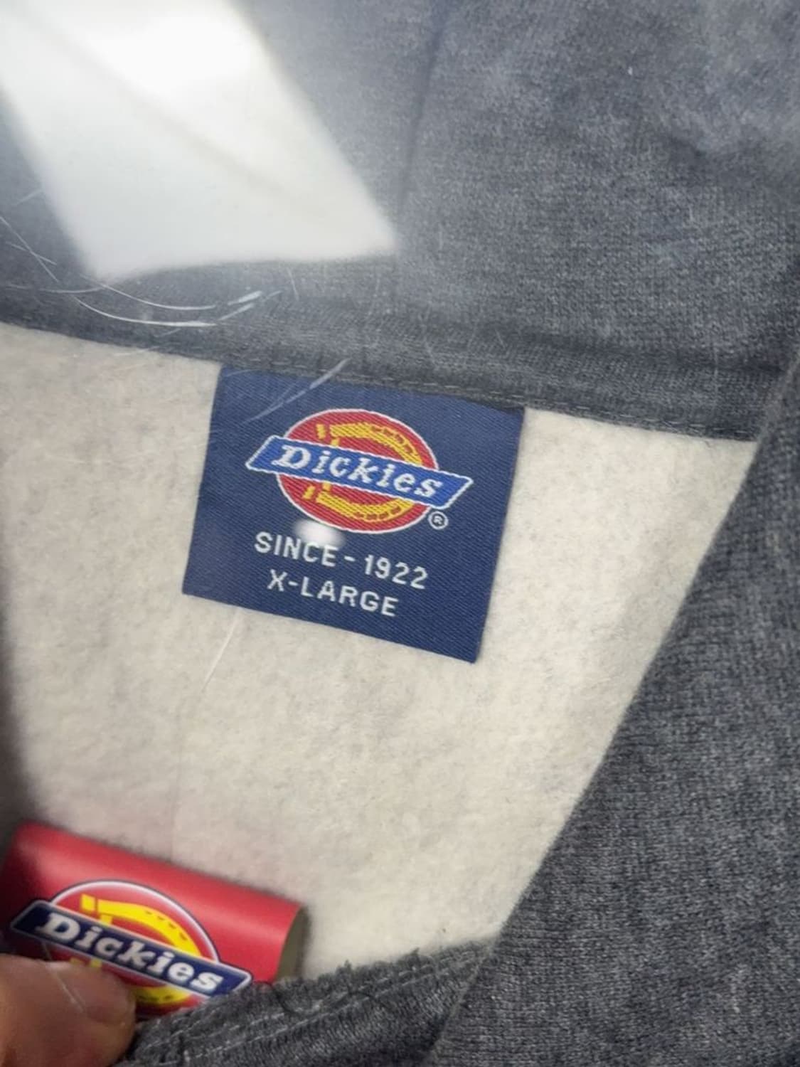 디키즈 로고 그레이 후드티 X-LARGE 상품이미지7