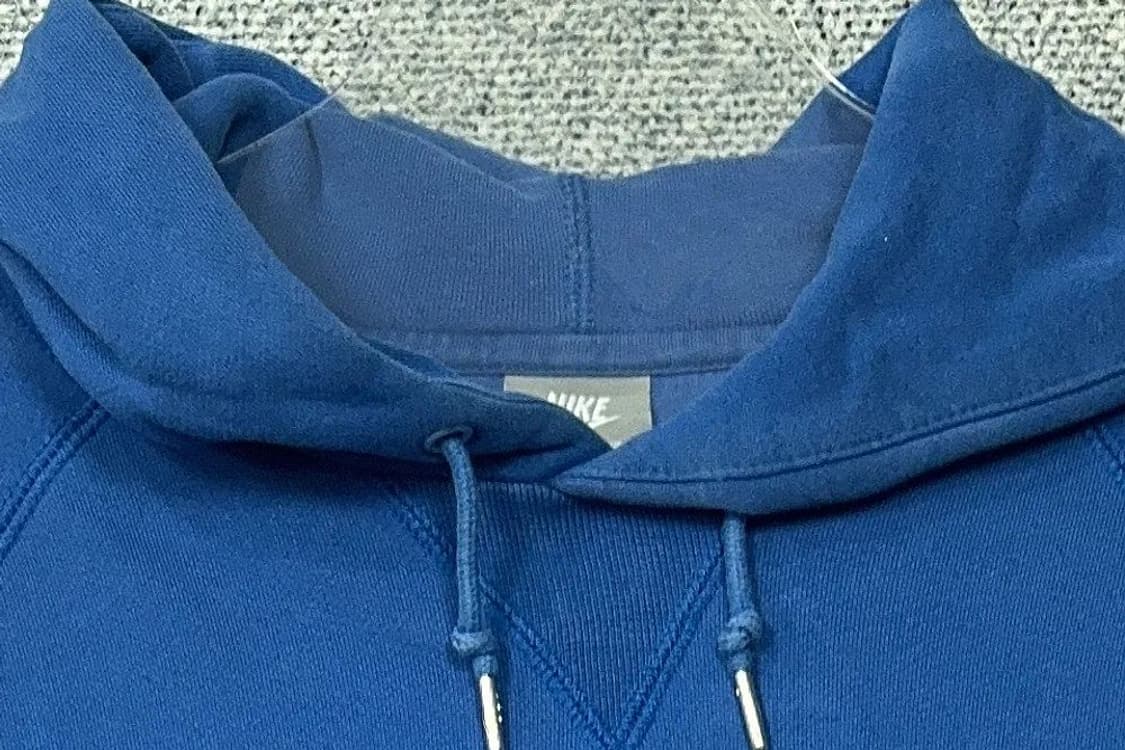 나이키 빈티지 프린팅 블루 후드티 XL 상품이미지5