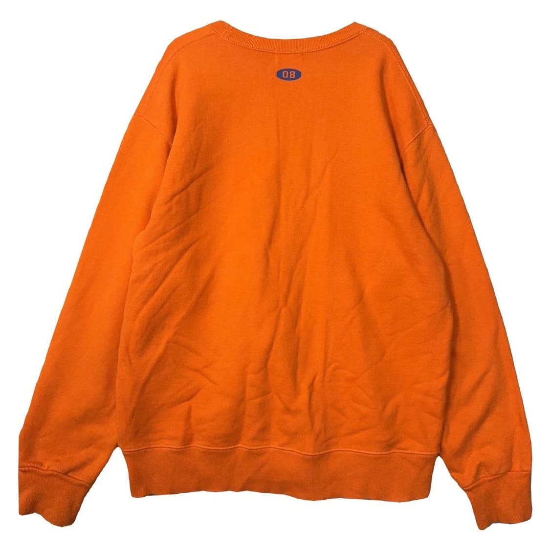 커버낫 프린팅 오렌지 맨투맨 LARGE 상품이미지2