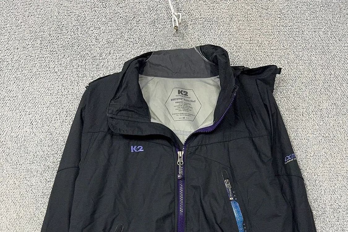 K2 블랙 등산 기능성 바람막이 95 상품이미지3