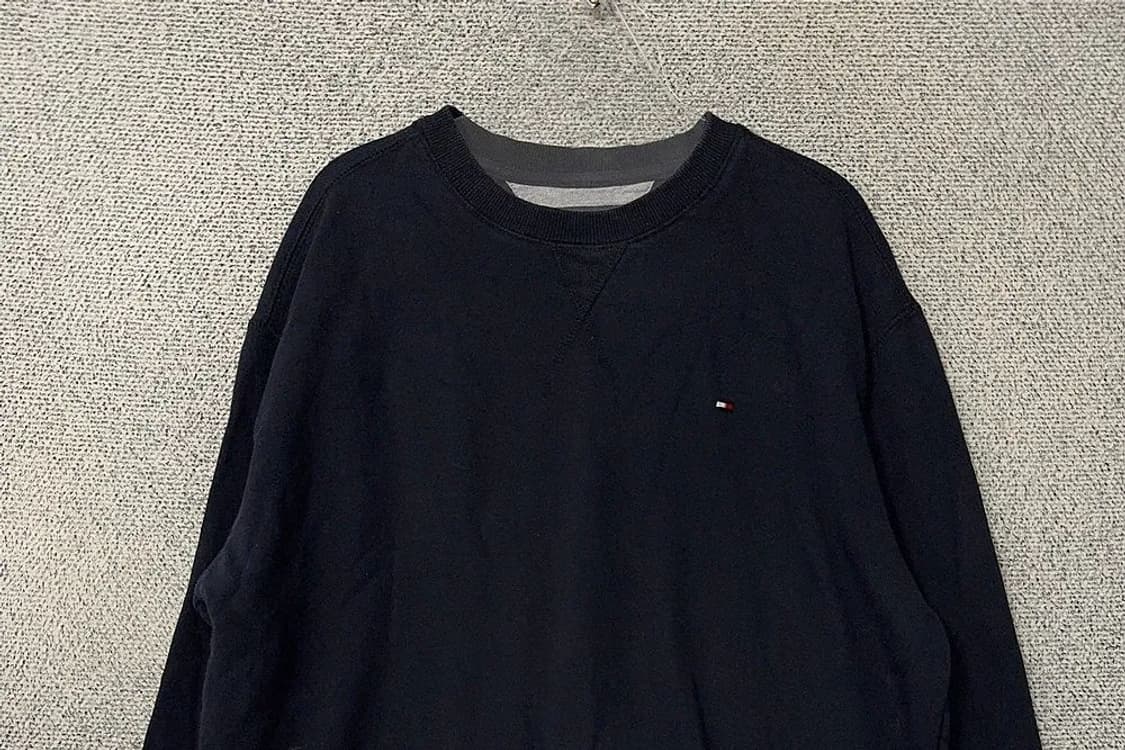 타미힐피거 네이비 로고 맨투맨 M/M 상품이미지3