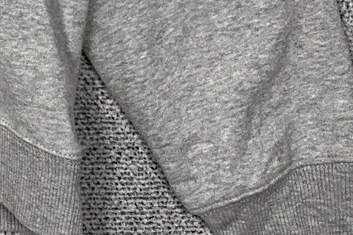 후아유 라이트 그레이 맨투맨 Large 상품이미지6