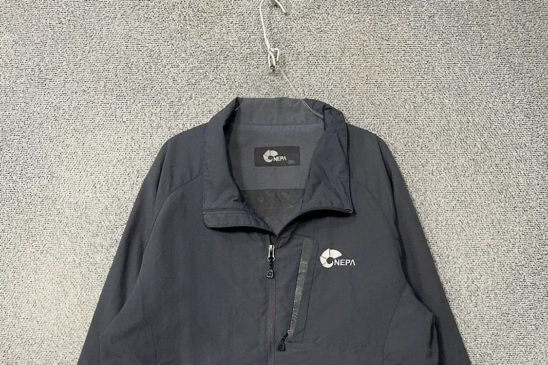 네파 그레이 로고 기능성 집업 100 상품이미지3