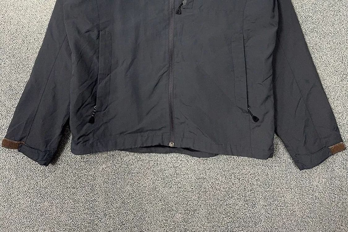 네파 그레이 로고 기능성 집업 100 상품이미지4