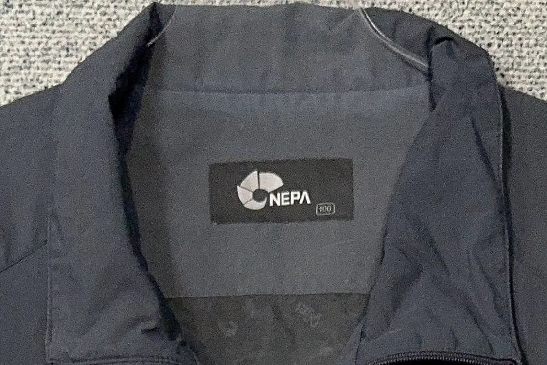 네파 그레이 로고 기능성 집업 100 상품이미지5