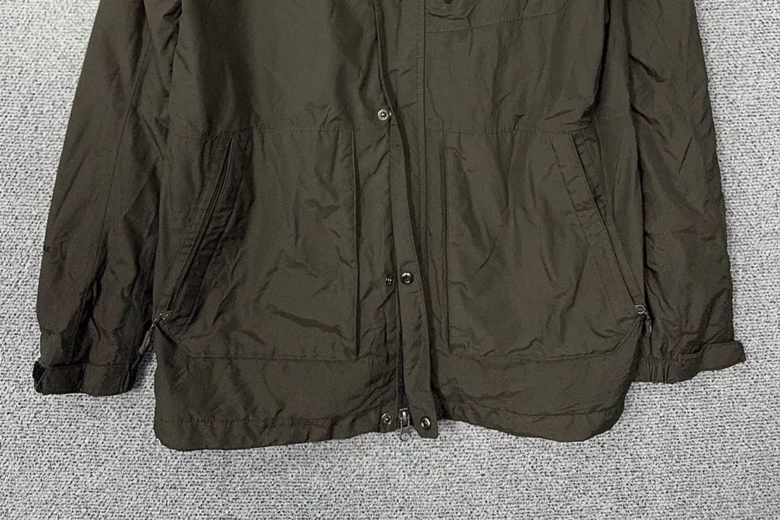 네파 카키 로고 등산 기능성 바람막이 M 상품이미지4