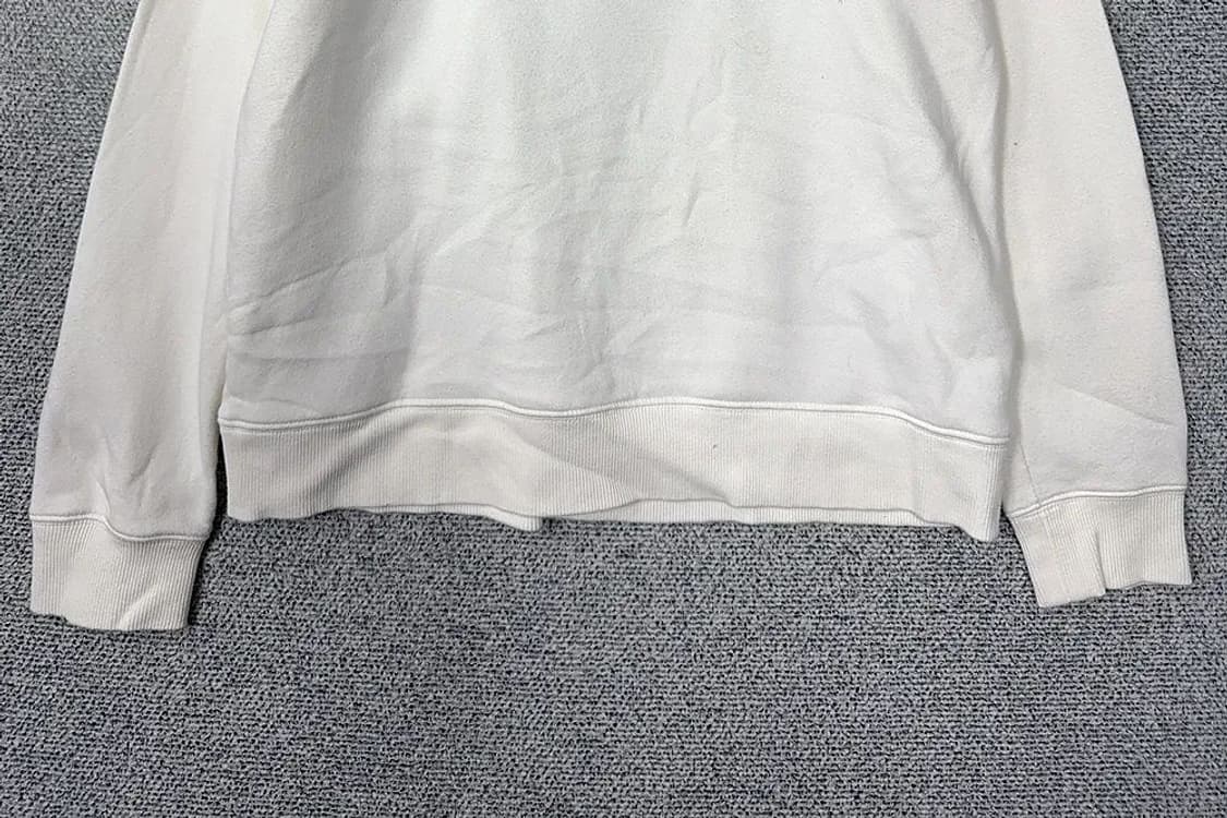 타미힐피거 프린팅 화이트 맨투맨 M 상품이미지4