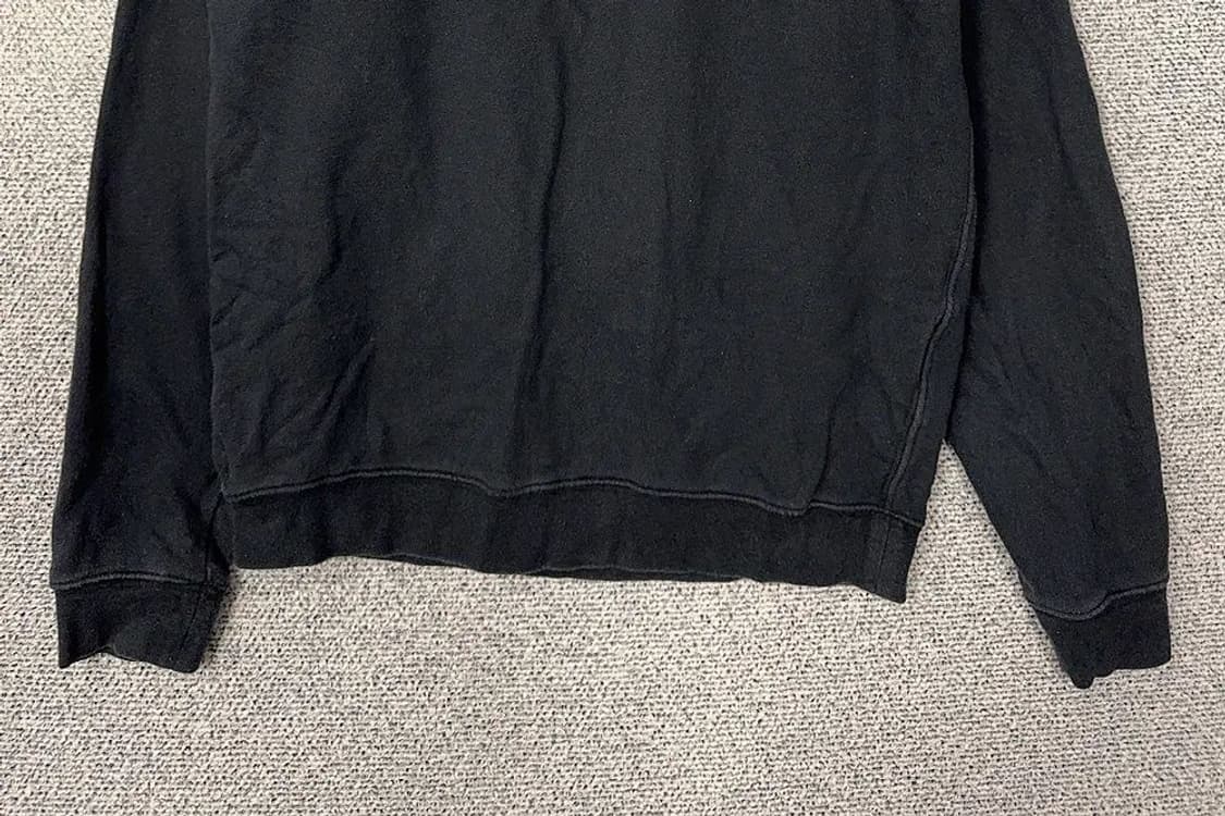 나이키 블랙 로고 스우시 맨투맨 S 상품이미지4