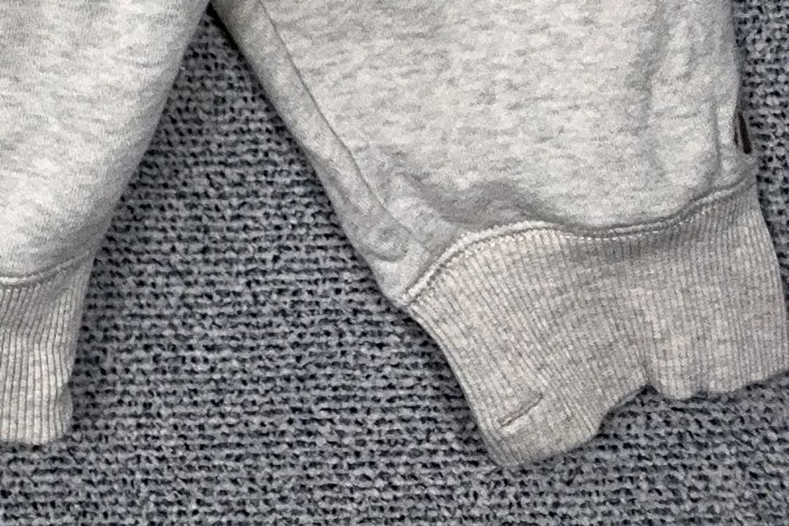 후아유 스펠 로고 Y2K 라이트 그레이 후드집업 XL 상품이미지6