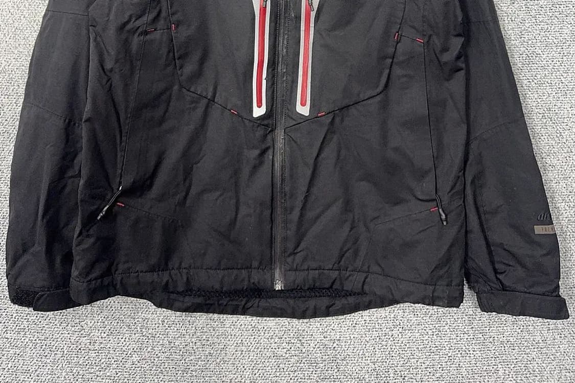 밀레 블랙 그레이 기능성 바람막이 M 상품이미지4