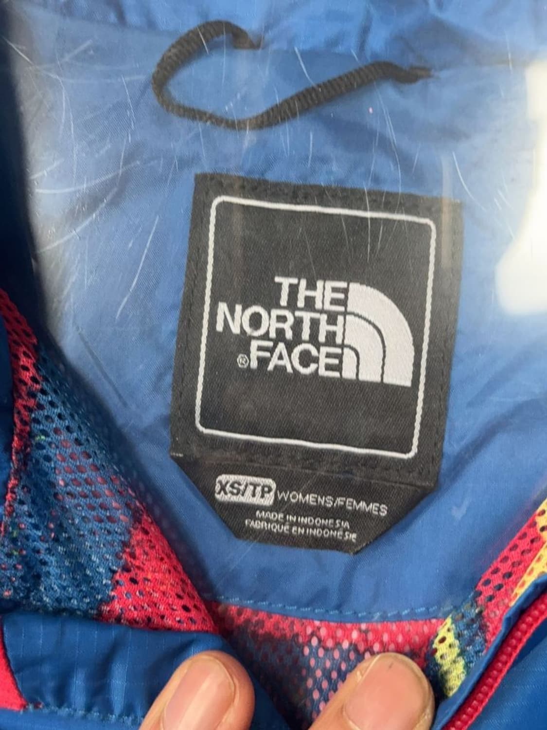 노스페이스 블루 여성 기능성 바람막이 XS/TP 상품이미지8