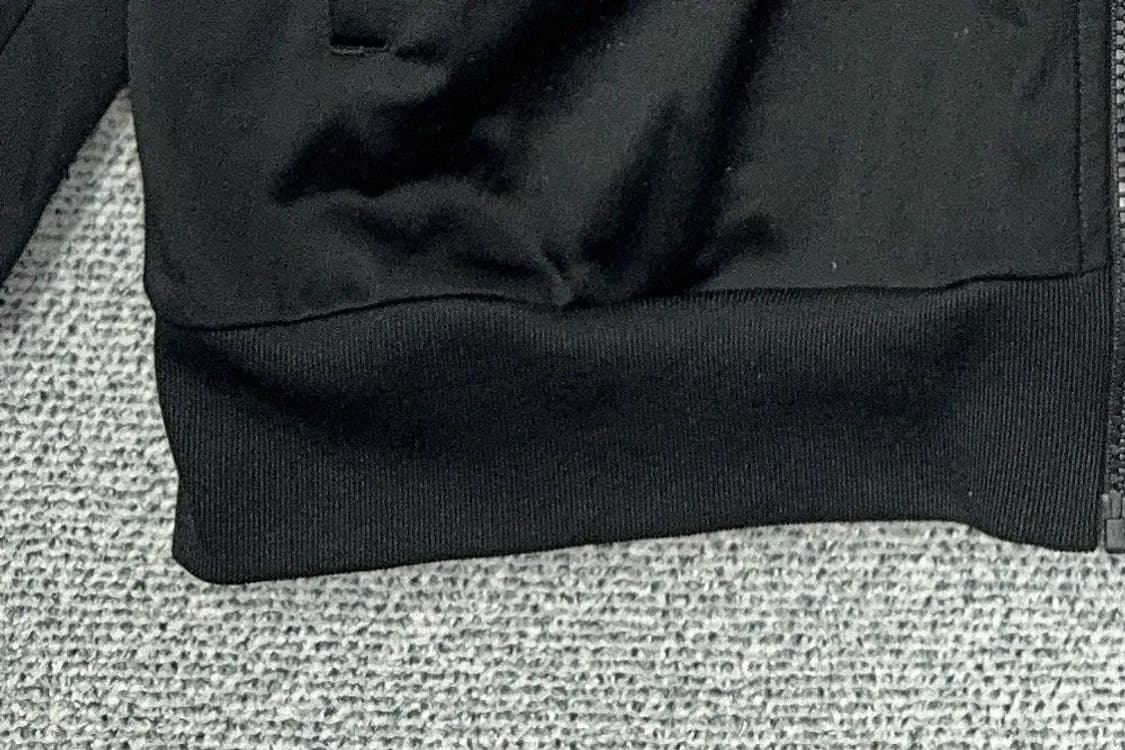 아디다스 블랙 오리지날 로고 삼선 트랙탑 집업 져지 110 상품이미지6