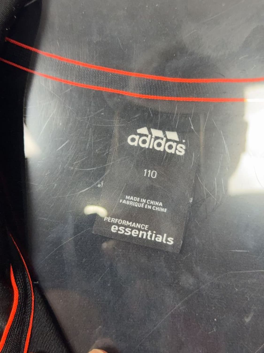 아디다스 블랙 오리지날 로고 삼선 트랙탑 집업 져지 110 상품이미지7