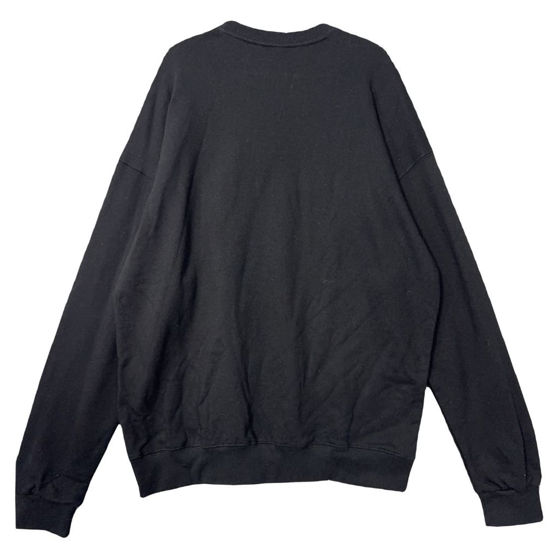 [새상품]꼼파뇨 프린팅 블랙 맨투맨 L 상품이미지2