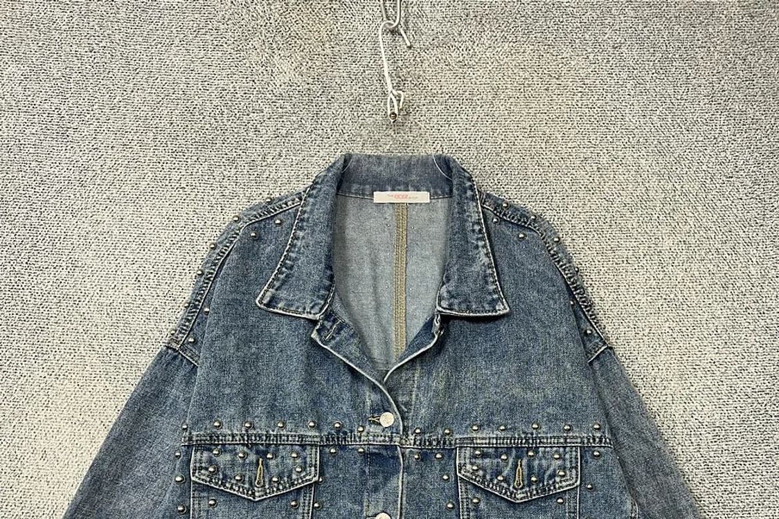여성 빈티지 징 오버핏 데님 자켓 FREE 상품이미지3