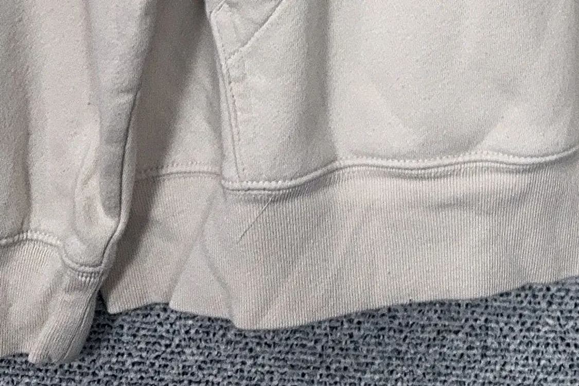 갭 로고 크림 후드티 XL 상품이미지7