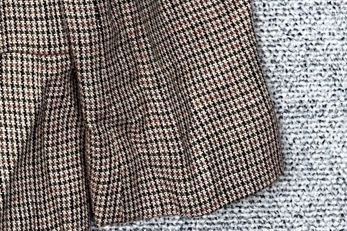 아떼 체크 베이지 블레이저 85-160 상품이미지6