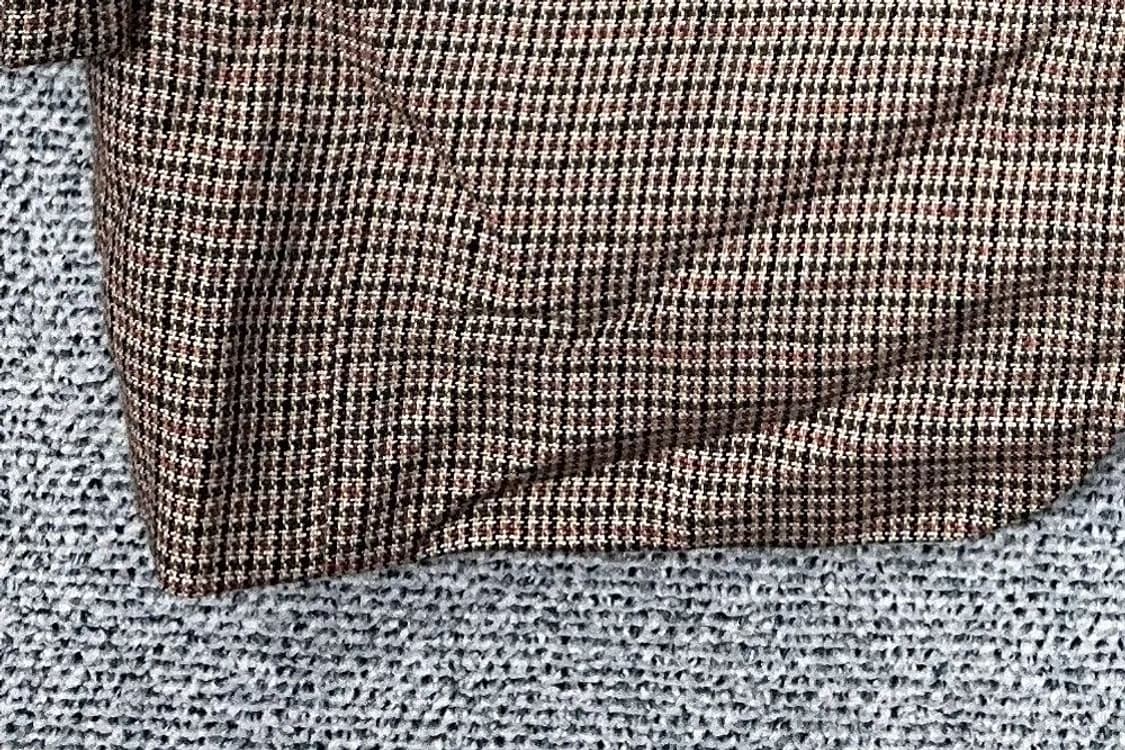 아떼 체크 베이지 블레이저 85-160 상품이미지7