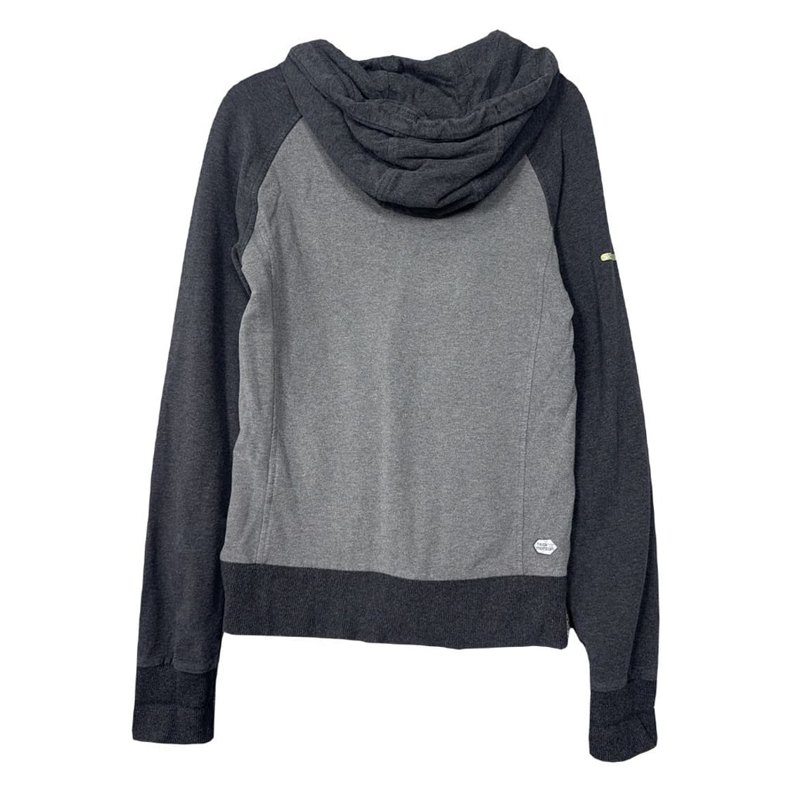 뉴발란스 그레이 투톤 로고 후드 집업 90 상품이미지2