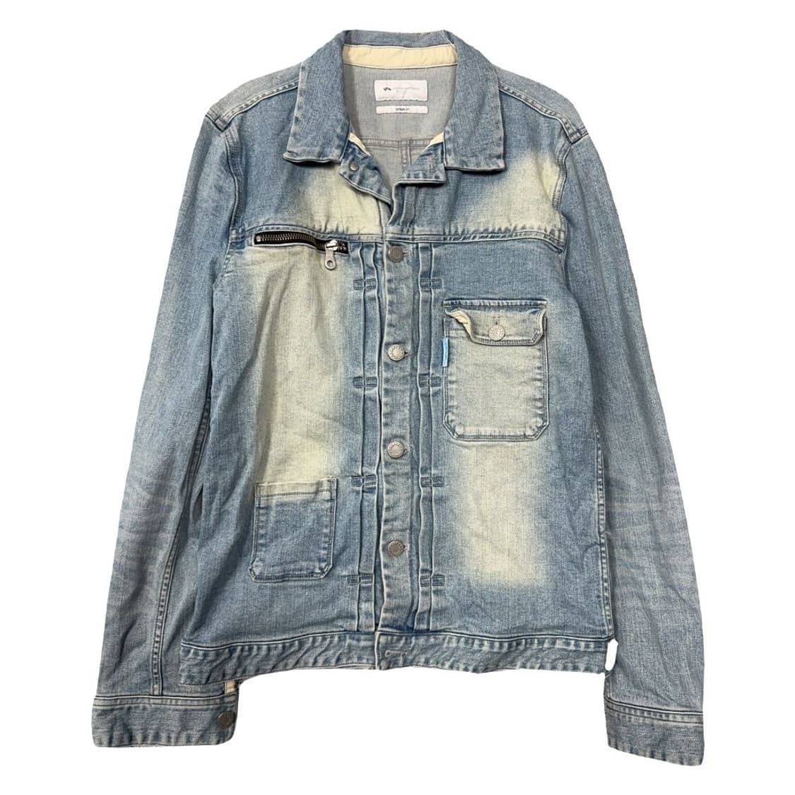 라이풀 연청 빈티지 워싱 데님 자켓 S 상품이미지1