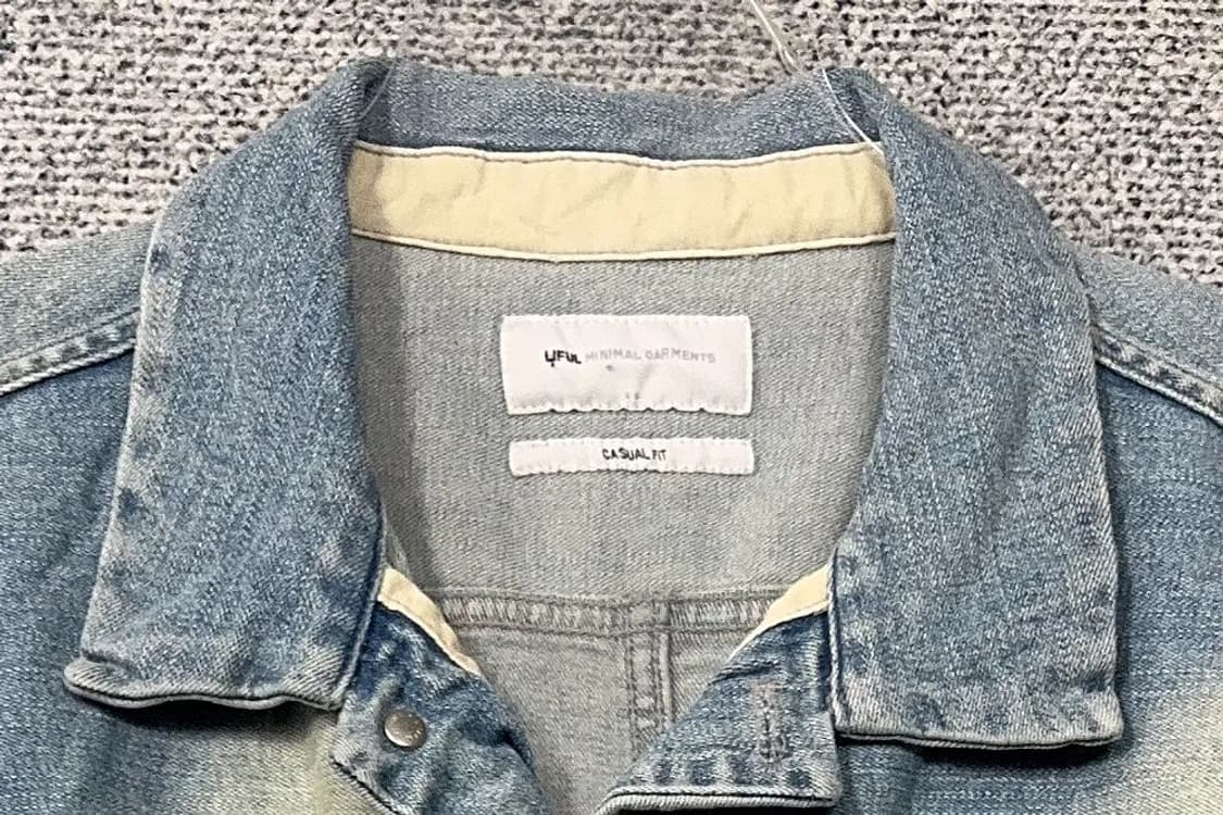 라이풀 연청 빈티지 워싱 데님 자켓 S 상품이미지5