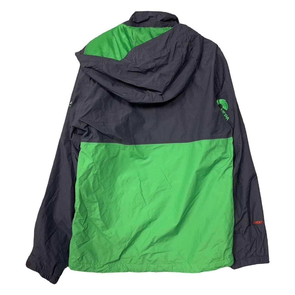 네파 블랙 그린 투톤 기능성 바람막이 90 상품이미지2