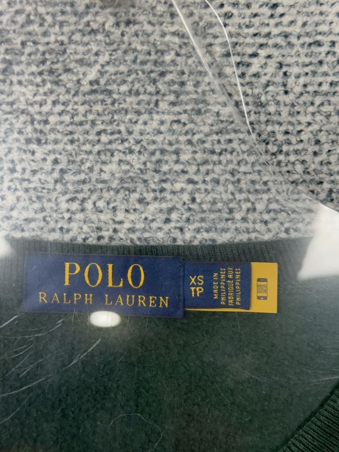 폴로 신형 큐알 스펠 로고 그린 맨투맨 XS 상품이미지10