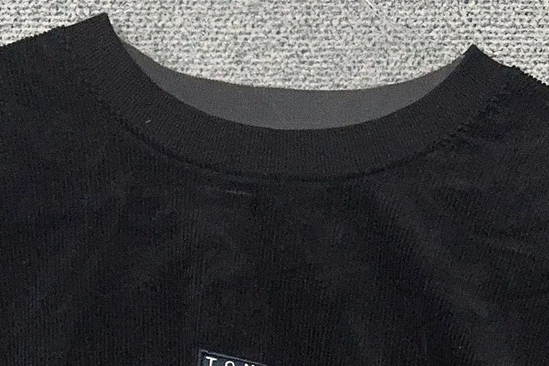 타미 진스 블랙 센터 로고 맨투맨 M 상품이미지5