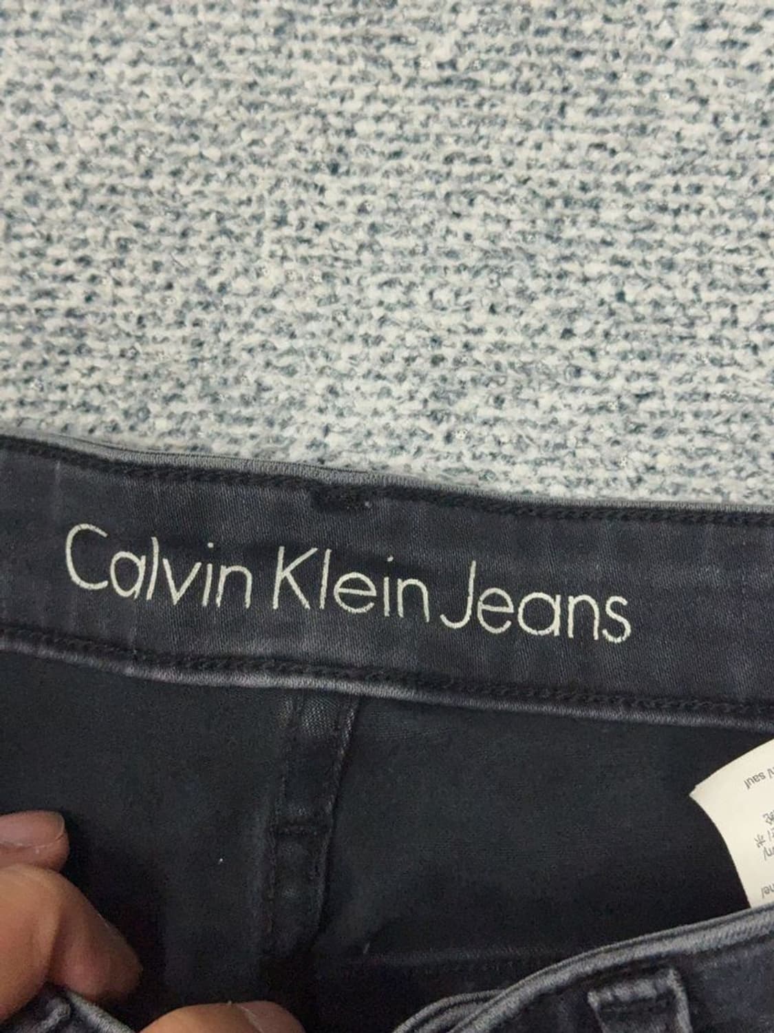 캘빈클라인 흑청 남성 캐주얼 청바지 32 34 상품이미지9