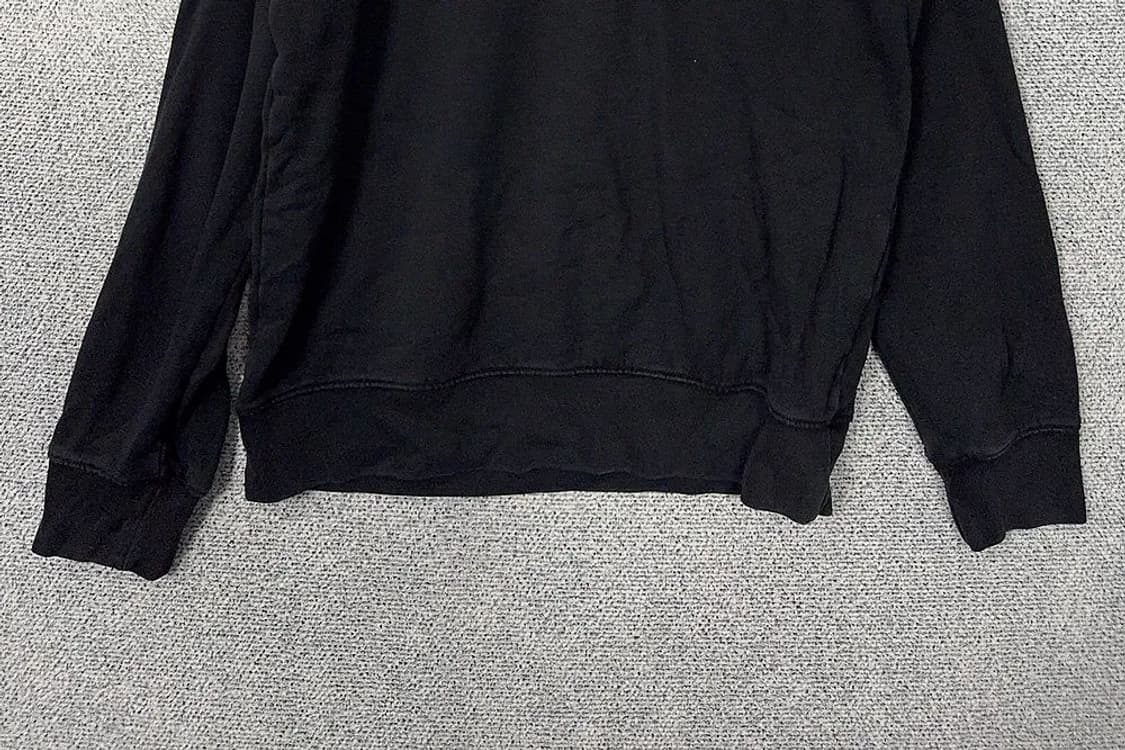 에이치엔앰 블랙 캐주얼 맨투맨 S 상품이미지4