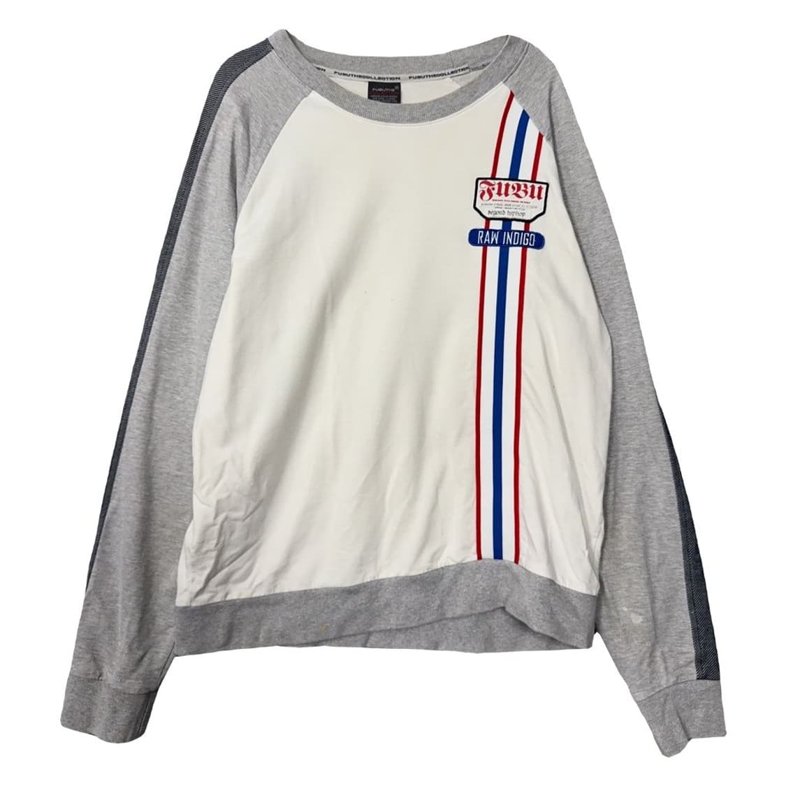 푸부 빈티지 라이트 그레이 맨투맨 M 상품이미지1